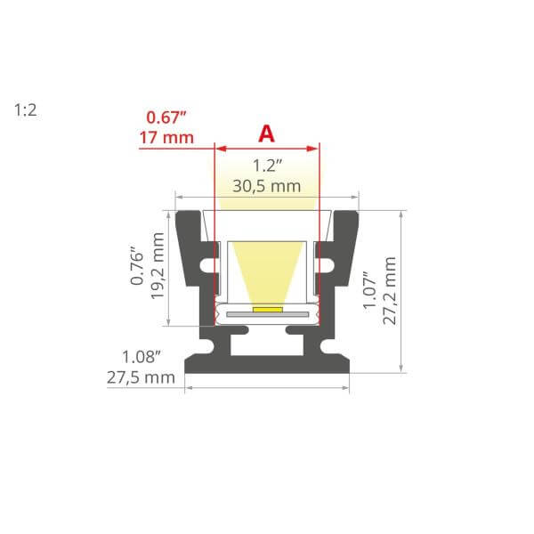 LED-Alu Profil HR-Max